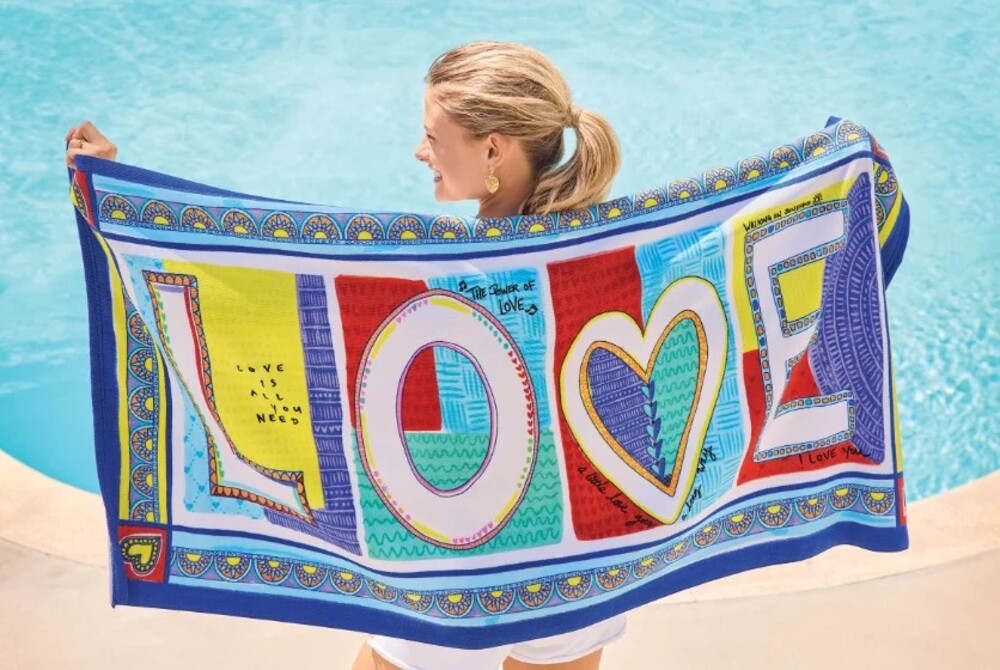 Beach Towel Fun in Sun